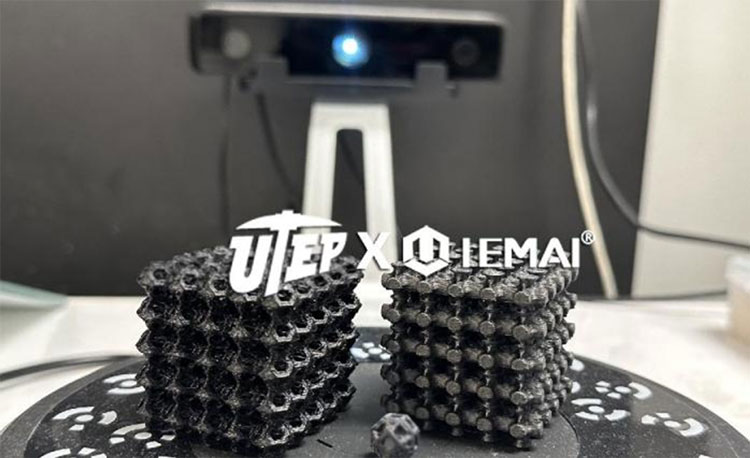 IEMAI Carbon fiber PEEK 3D Printing solution helped UTEP Aerospace Center complete the final test