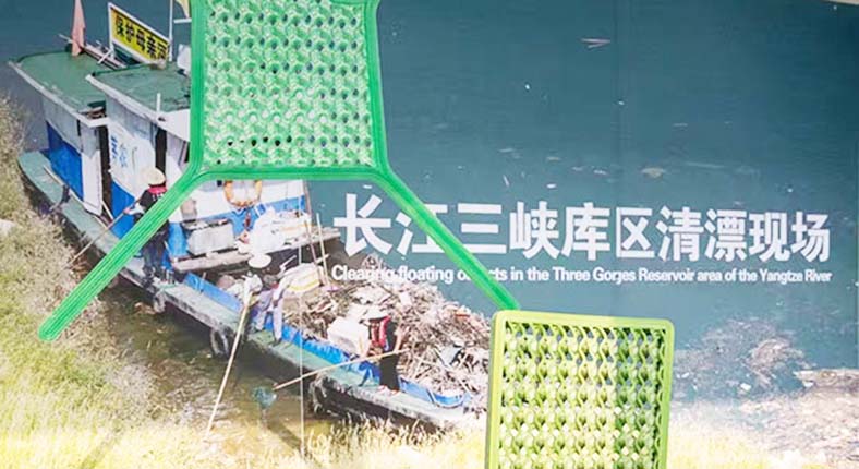 IEMAI 3D Printing Technology Helps Three Gorges Environmental Protection | Reshaping Public Facilities with Waste Plastics, Exploring New Models of Circular Economy